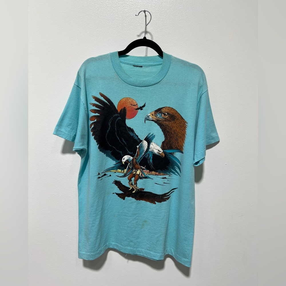 Vintage Eagle/Native American Tee - image 1